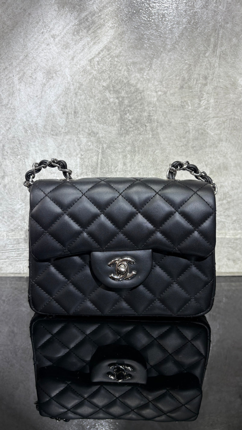 Chanel Lambskin Mini Flap Bag