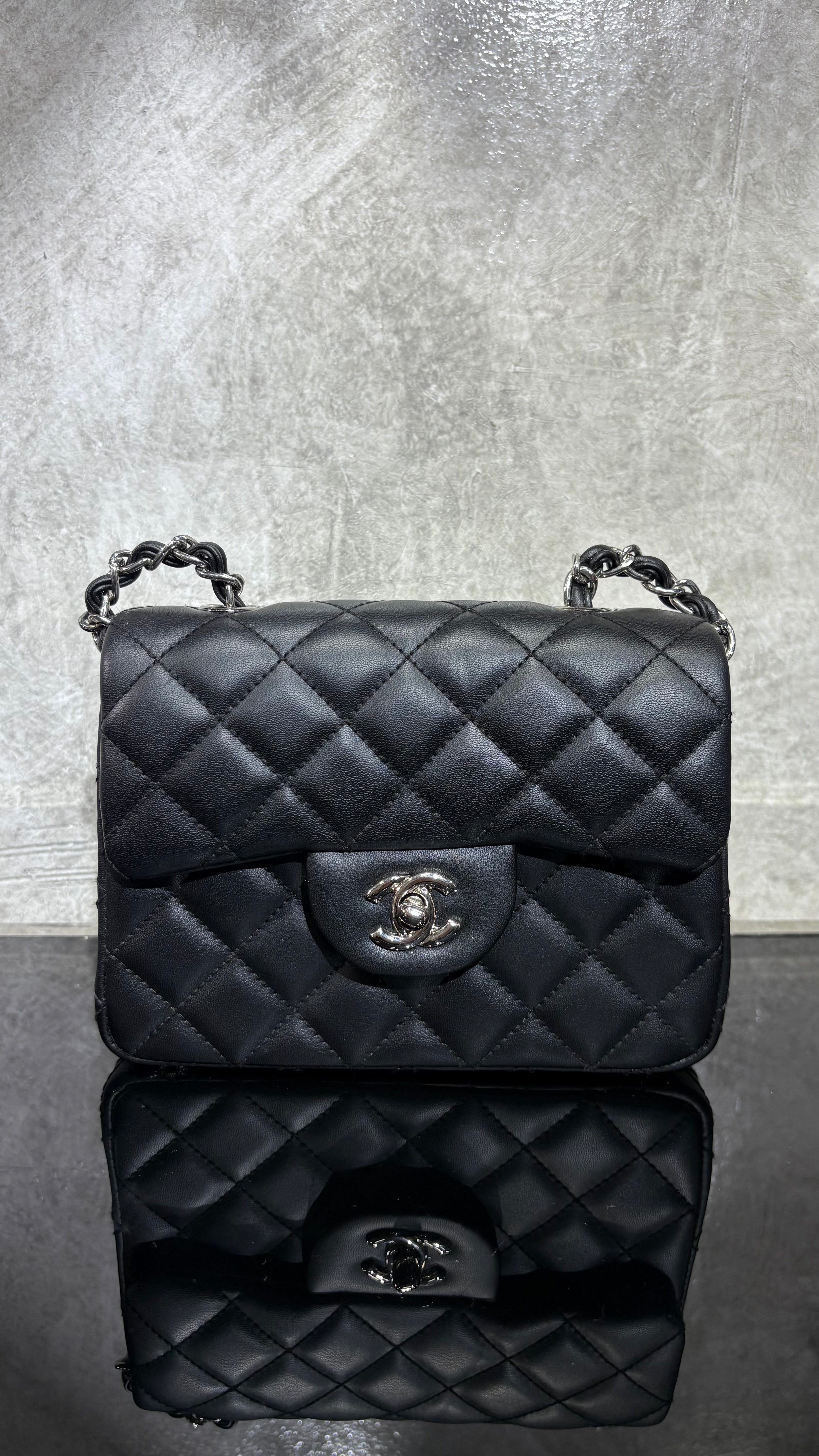 Chanel Lambskin Mini Flap Bag